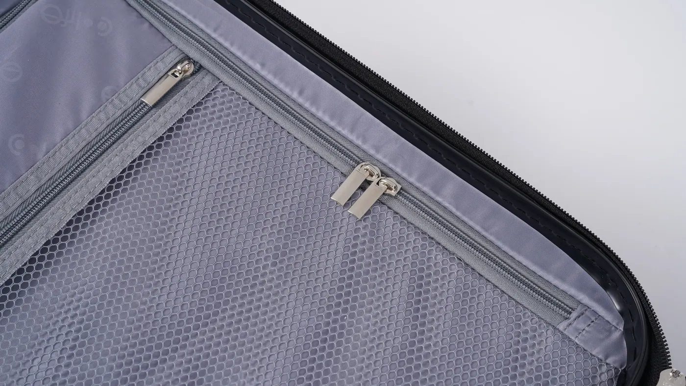 Coolife expandable luggage interior organization